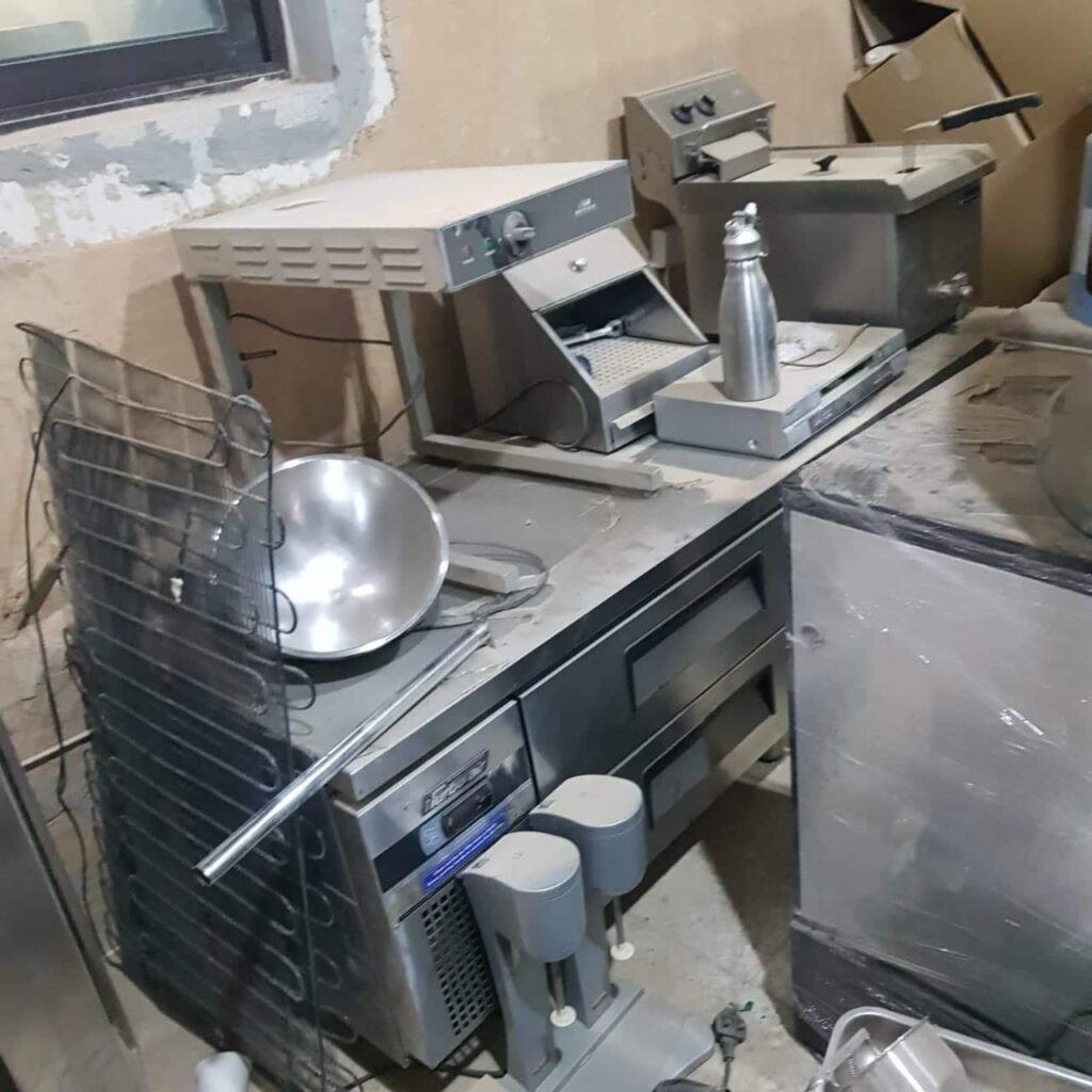 شراء معدات مطاعم مستعمله